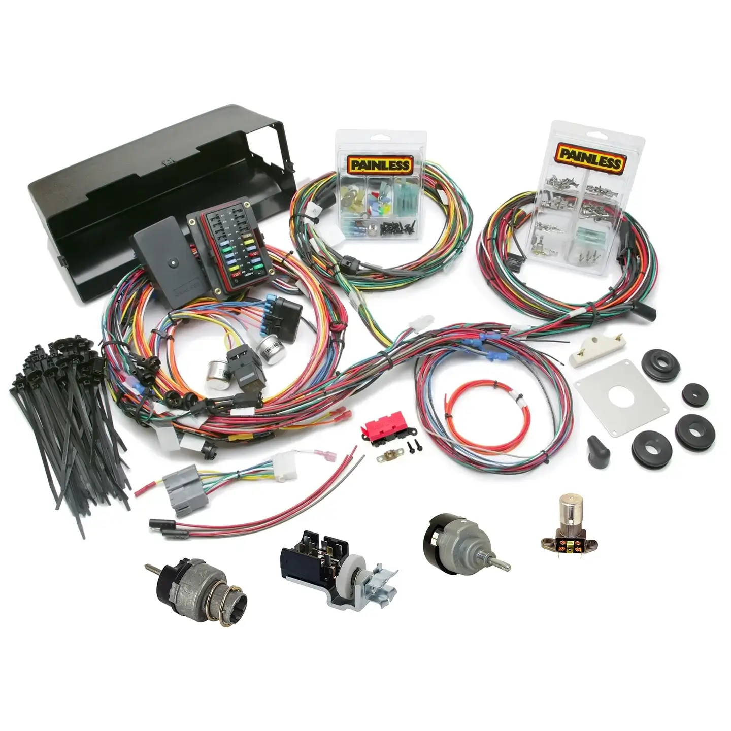 Painless 28-circuit Wiring Harness, 66-77 Ford Bronco